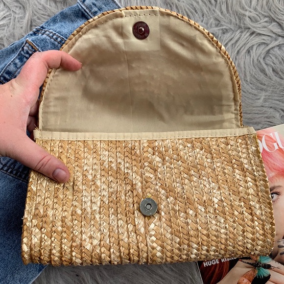 Vintage Bags Vintage Straw Clutch Poshmark